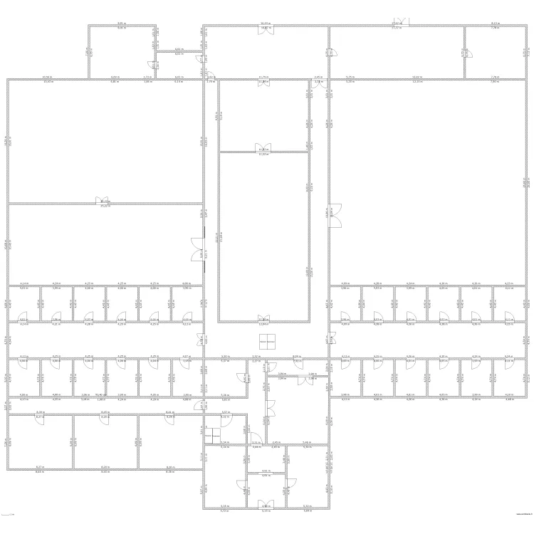 Premier &eacute;tage d&eacute;finitf. Plan de 