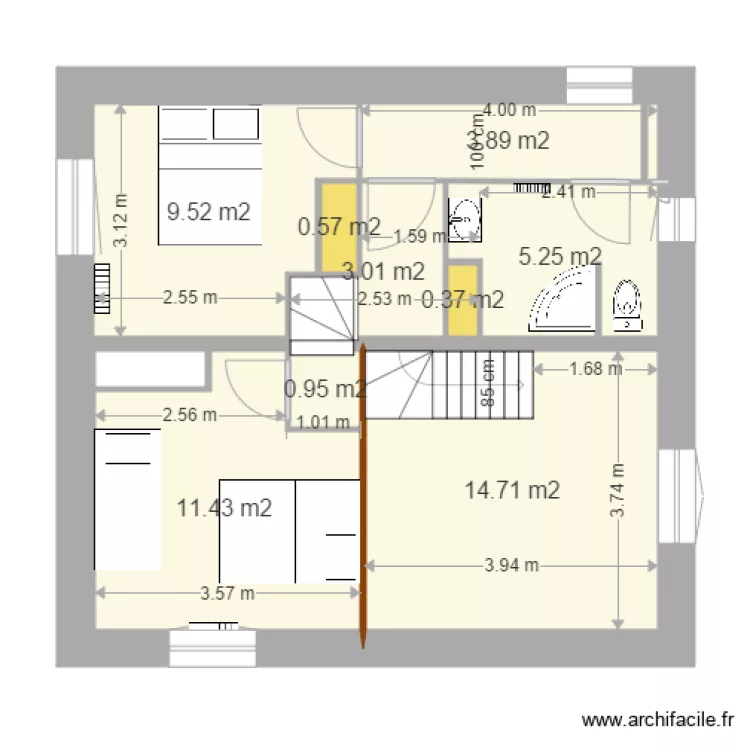 grange V19 1 er étage 3 nov. Plan de grange V19 1 er étage 3 nov. Plan de