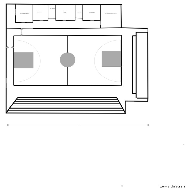 GYMNASELABAT2022. Plan de 0 pièce et 0 m2
