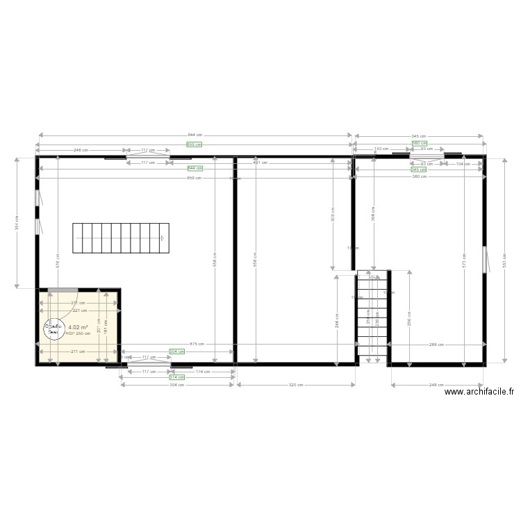 1er la coeffardiere. Plan de 0 pièce et 0 m2