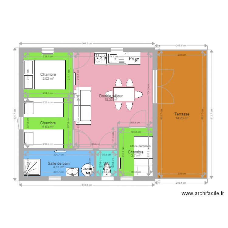 Chalet GreenCottages 3483m2. Plan de 0 pièce et 0 m2