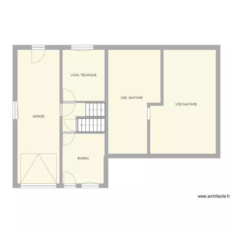 GRANDJEAN SSOL. Plan de 