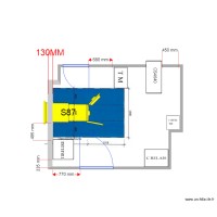 PLAN DE MASSE PROJET ST ANDRE  S87