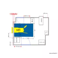 PLAN DE MASSE PROJET ST ANDRE  S87
