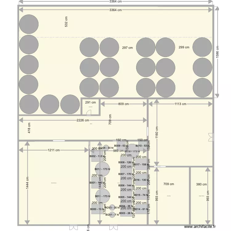 Barreyre  Subvention. Plan de 