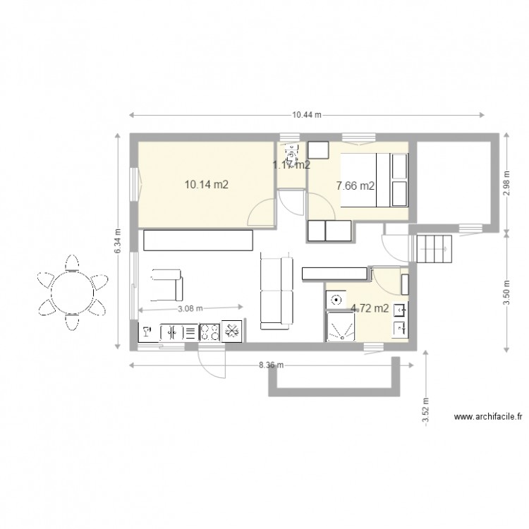 BUGLISE EXISTANT pour y vivre 2. Plan de 0 pièce et 0 m2