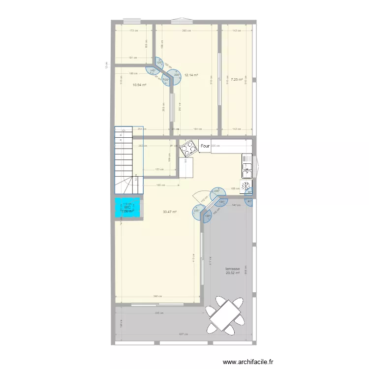 Cayenne 3. Plan de Cayenne 3. Plan de