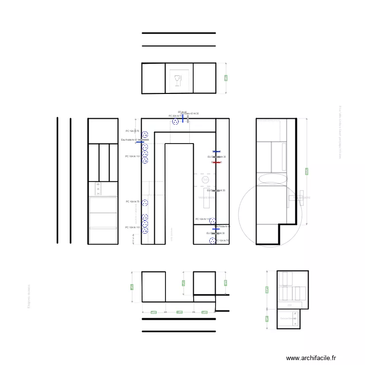 BAR NANCY ATTENTES. Plan de 