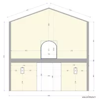 Fa&ccedil;ade Sud 29 av de Brouilla St Jean Lasseille avant travaux