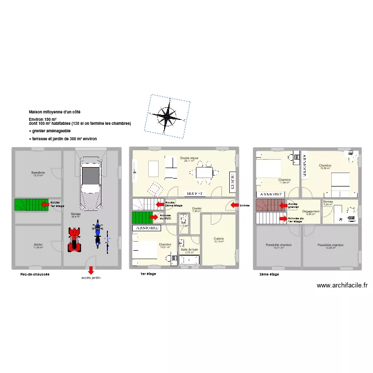 MENGIN Annie. Plan de 