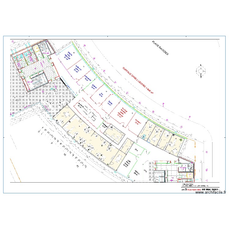 Ravezies v2. Plan de 0 pièce et 0 m2