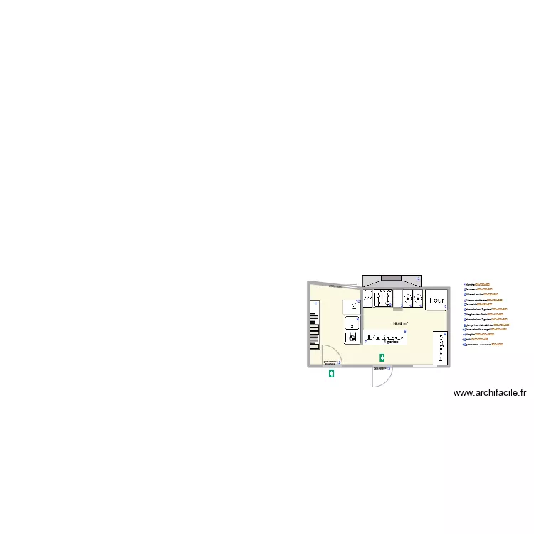 garage Maubeuge 2. Plan de 