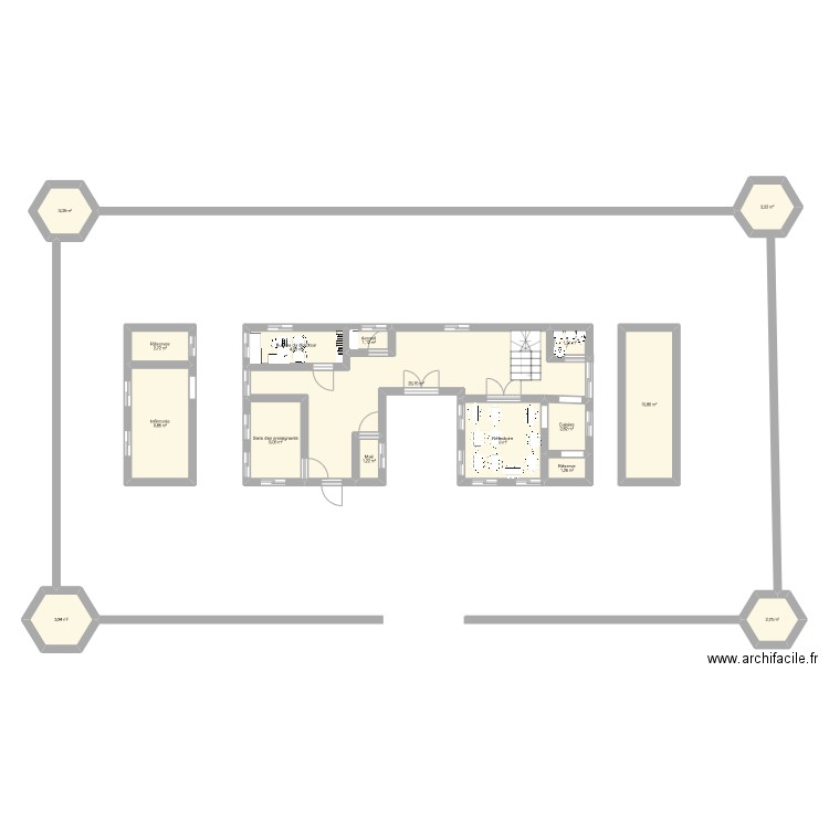 Privé. Plan de 0 pièce et 0 m2