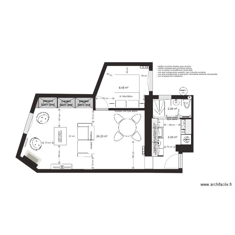 projet seveste plan 2bis. Plan de 0 pièce et 0 m2