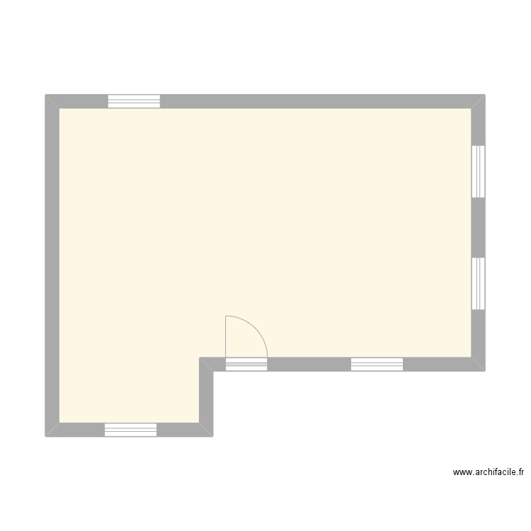 COLONIA SAN ANTONIO ELIANA. Plan de 1 pièce et 41 m2