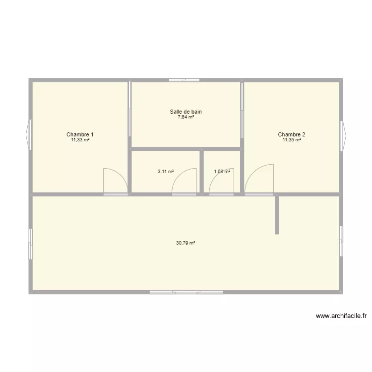 Plan F3 Beynost. Plan de 