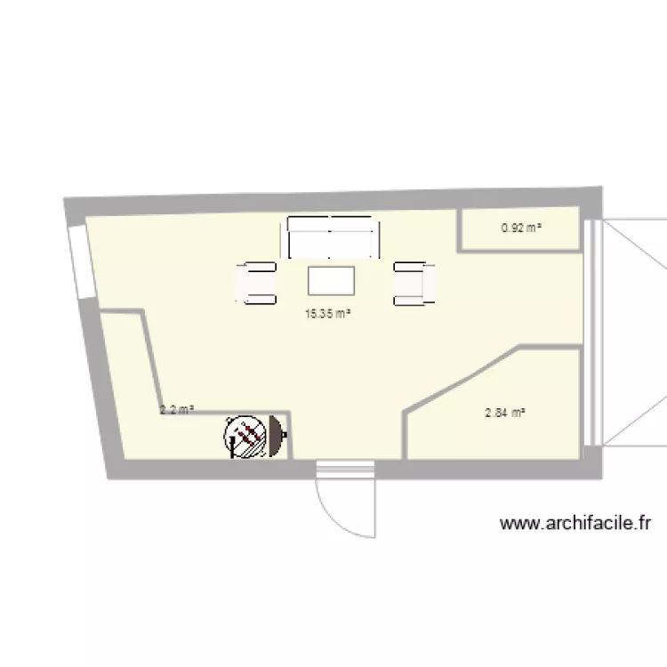 terrasse 2. Plan de 