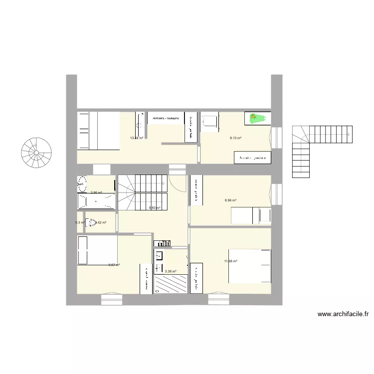 tarascon   . Plan de 