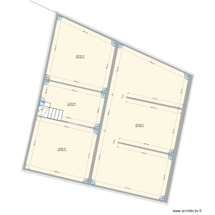 Maison Christopher41. Plan de 14 pièces et 345 m2