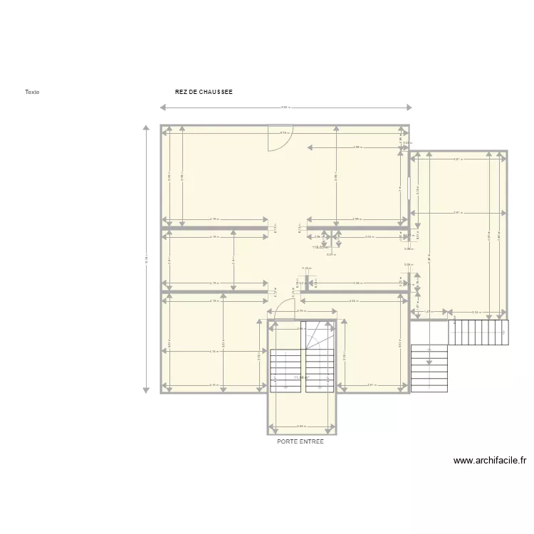 AGENCE. Plan de 
