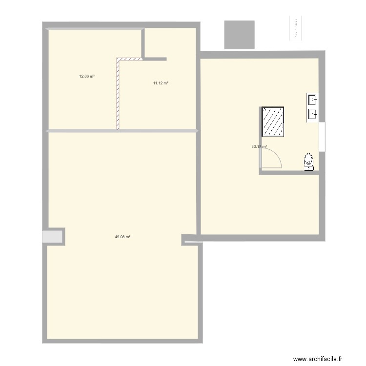 Sdb 1er. Plan de 0 pièce et 0 m2