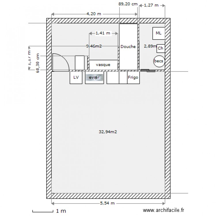 alex2. Plan de 0 pièce et 0 m2