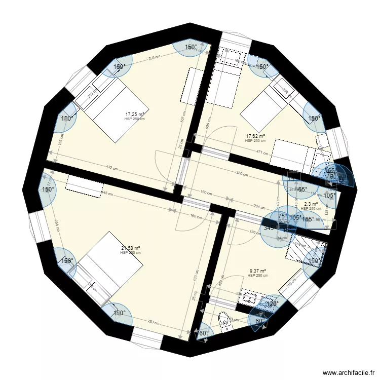 Toure. Plan de 