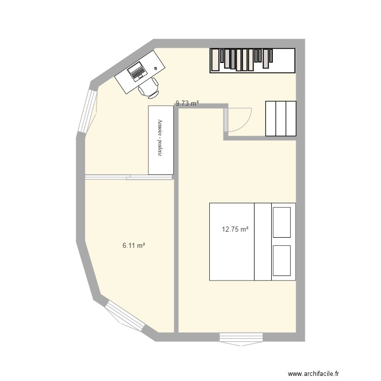 Extenstion étage POTA. Plan de 0 pièce et 0 m2