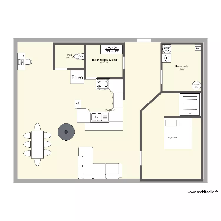 version 2 fontanaud. Plan de 