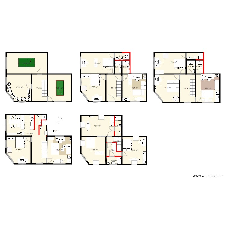 Ryckmans maison3. Plan de 0 pièce et 0 m2