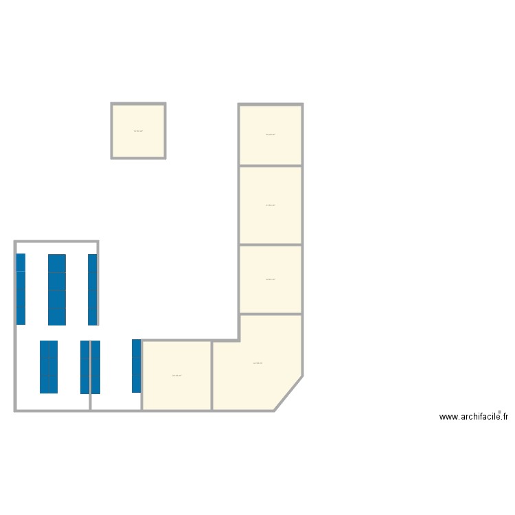 Proposition 2 Open space 25 personnes. Plan de 0 pièce et 0 m2