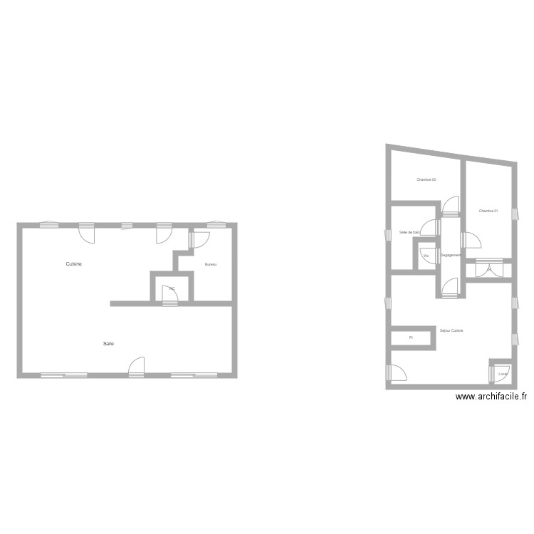 350600855. Plan de 12 pièces et 140 m2