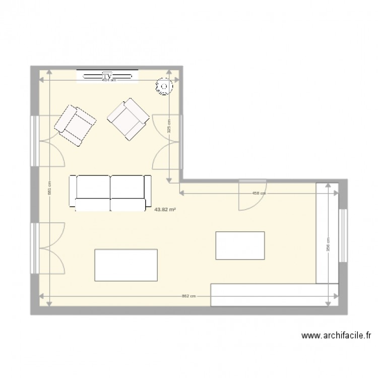 Guiotton. Plan de 0 pièce et 0 m2