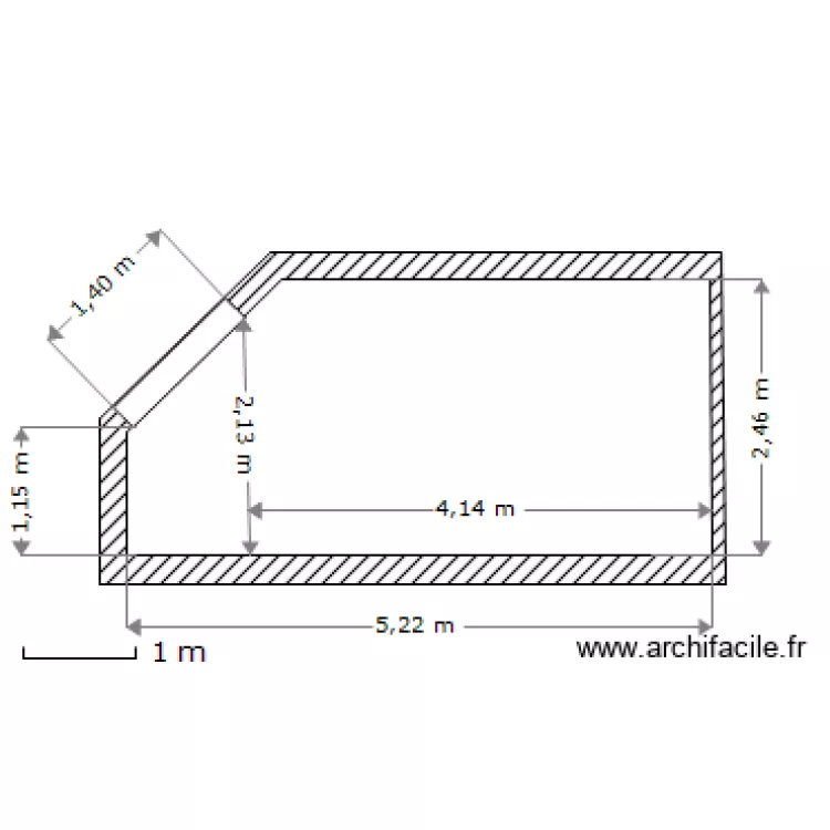 PU2013-127 Coupe cuisine  Velux  SK08 118x140. Plan de 