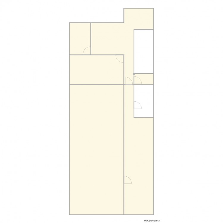 Plan Bureau Chessy RDC. Plan de 0 pièce et 0 m2