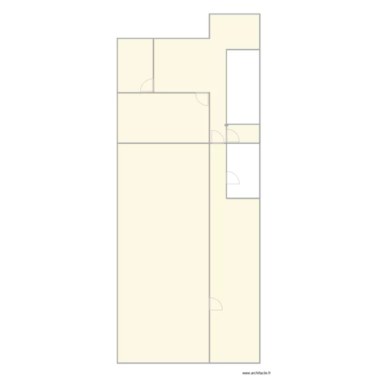 Plan Bureau Chessy RDC. Plan de 