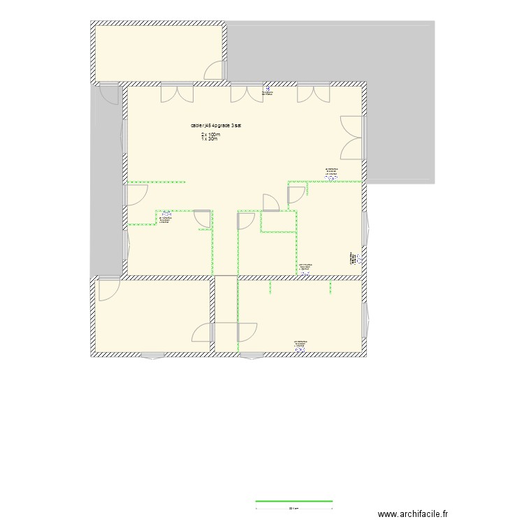 prisesz rj45. Plan de 0 pièce et 0 m2