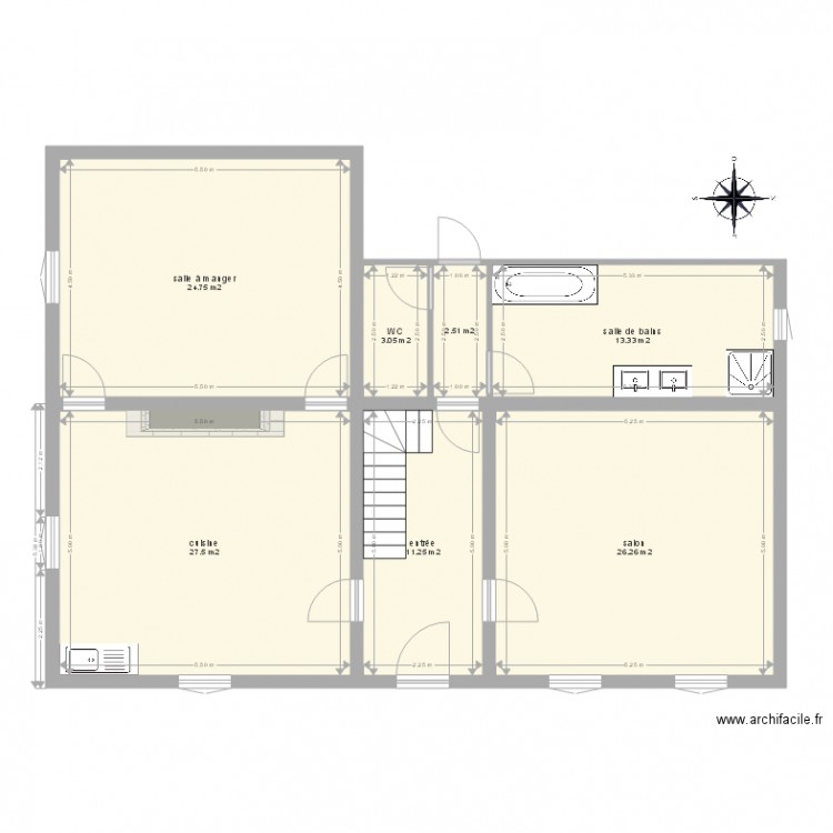 Saint Jean de Rives rdc. Plan de 0 pièce et 0 m2