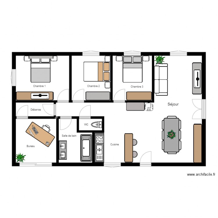 ok3. Plan de 0 pièce et 0 m2