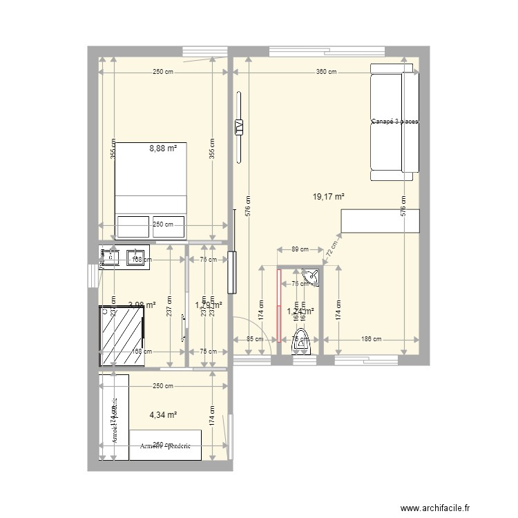 ALEXIS NOUVEAU PLAN sabine1. Plan de 0 pièce et 0 m2