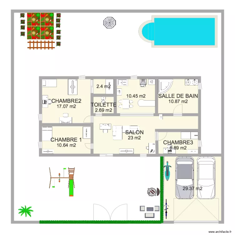 CAINA SISAID. Plan de 