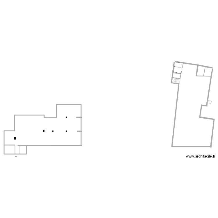 boétie. Plan de 0 pièce et 0 m2