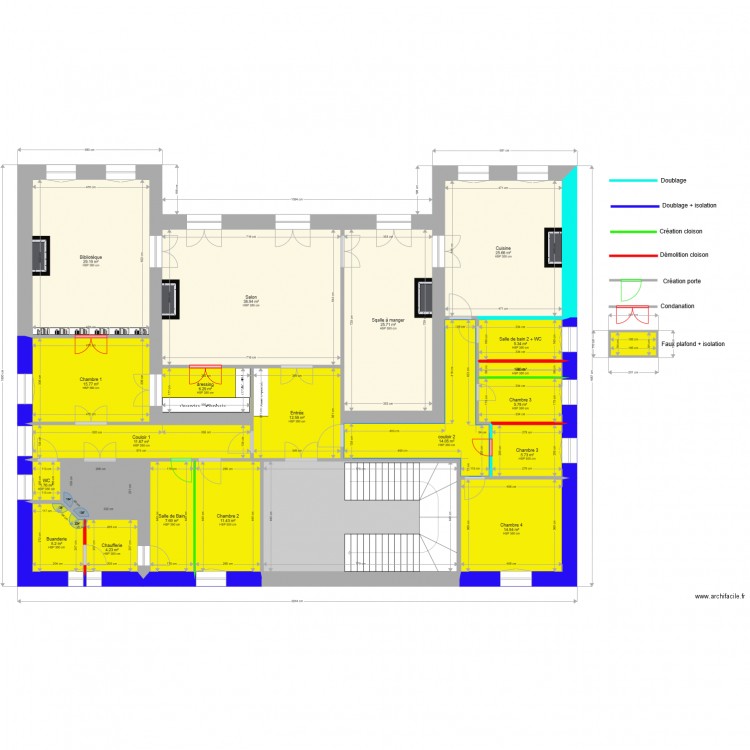 Appart rouget de l isle Boissier Projet. Plan de 0 pièce et 0 m2