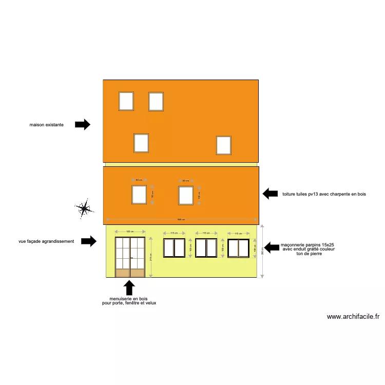 facade fini1. Plan de 