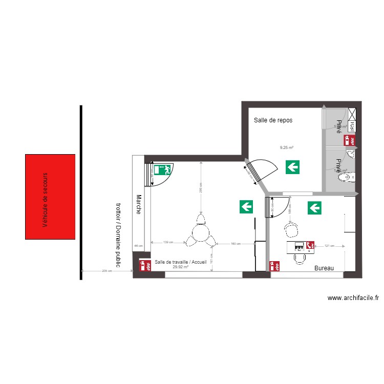 Montessori SSI. Plan de 0 pièce et 0 m2