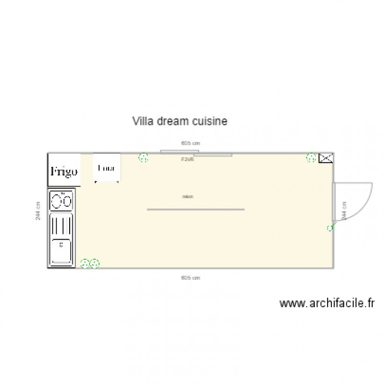 VILLA SEA DREAM CUISINE 1. Plan de 0 pièce et 0 m2