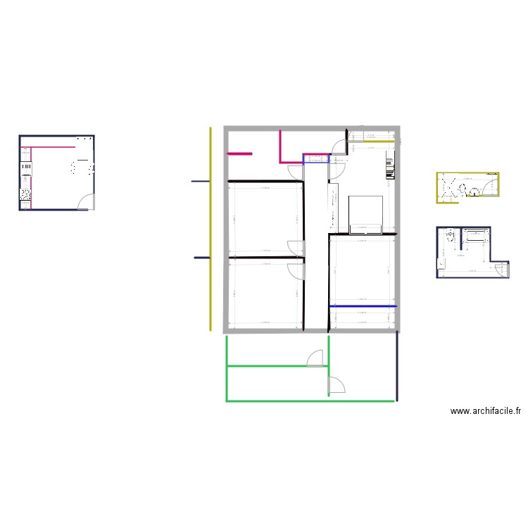 HOME 3. Plan de 0 pièce et 0 m2