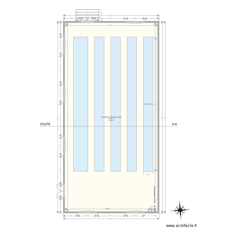 SALLE ESCRIME PLASSAC  4. Plan de 0 pièce et 0 m2