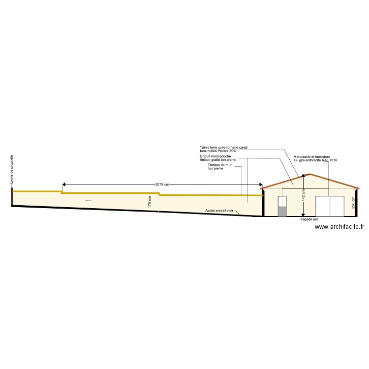 PLAN DE COUPE. Plan de 0 pièce et 0 m2