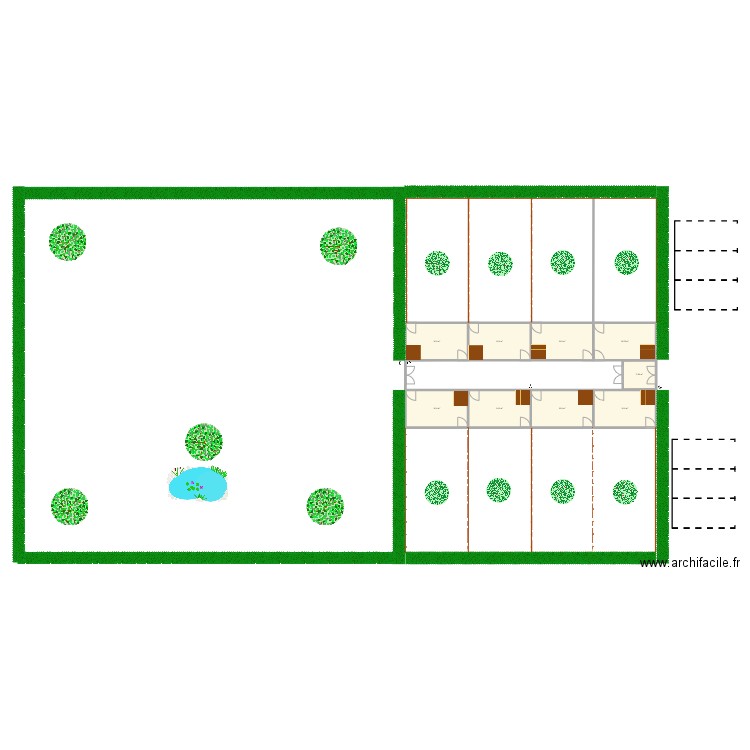 Chenil. Plan de 0 pièce et 0 m2